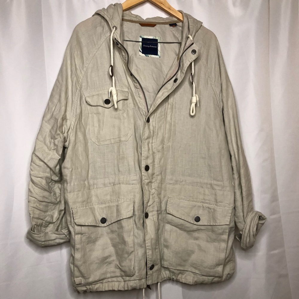 Men’s Linen Tommy Bahama Hooded jacket